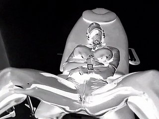 Latex Catsuit, Rubber Gimp, Leather Lovemaking - Medical Chair.Inversed.11DeadFace